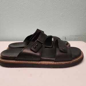 Keen womens leather slides 9w